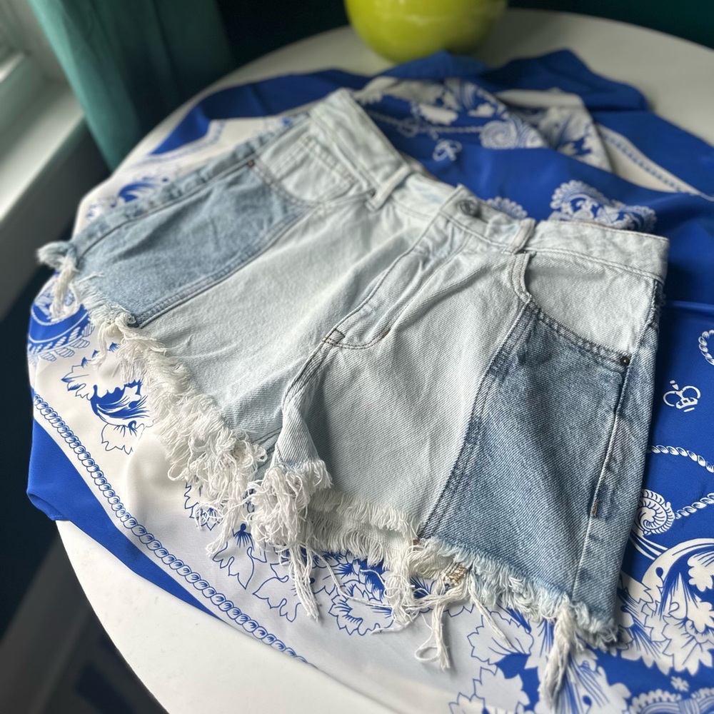 PacSun Cut Off Jean Shorts - High Rise Festival